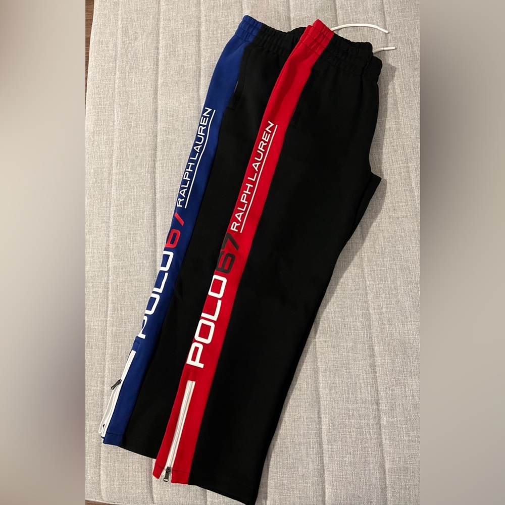 2 Pair Kids Ralph Lauren Sweatpants Sz 10/12